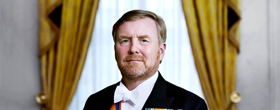 Zijne Majesteit Koning Willem-Alexander en Hare Majesteit Koningin Máxima