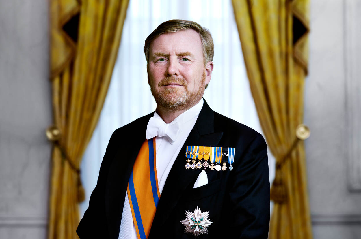 Staatsiefoto Zijne Majesteit Koning Willem-Alexander