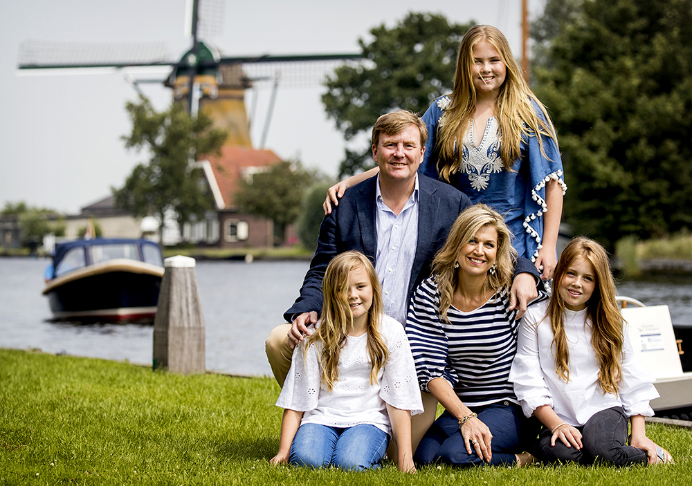 Prinses Ariane, Koning Willem-Alexander, Koningin Máxima, De Prinses van Oranje en Prinses Alexia